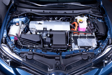Auto Motor Nahaufnahme
