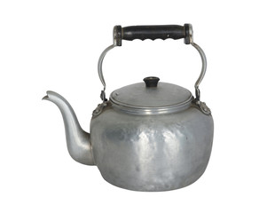 Retro kettle/Retro kettle on white background.
