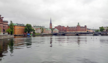 Fototapeta premium Stockholm city view
