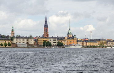 Fototapeta na wymiar Stockholm city view