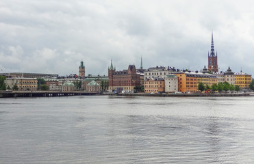 Fototapeta na wymiar Stockholm city view