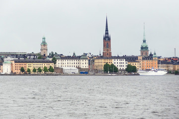 Fototapeta premium Stockholm city view