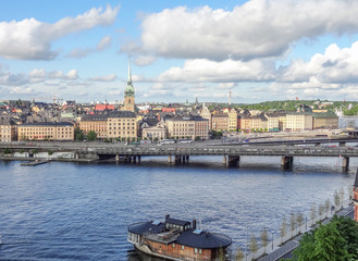 Stockholm city view
