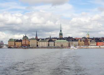 Fototapeta premium Stockholm city view