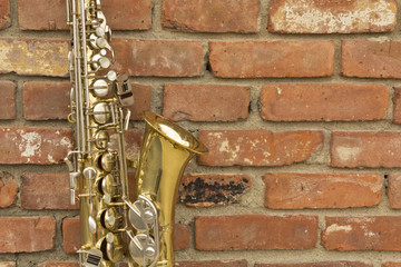 Fototapeta na wymiar Saxophone Jazz Club