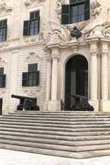 Auberge de Castille in capital of Malta - Valletta, Europe