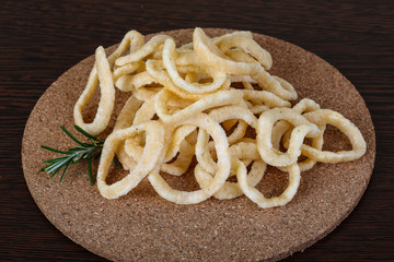 Fried onion rings