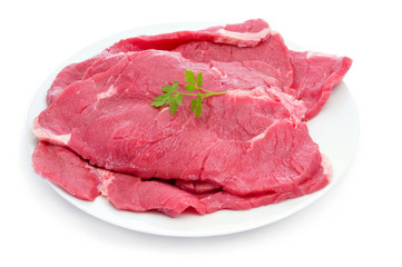 raw beef fillets