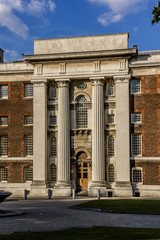 Fototapeta premium View of Old Royal Naval College (1873) building. London, England