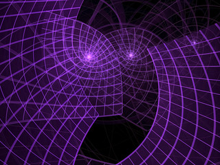 Abstract purple computer-generated background