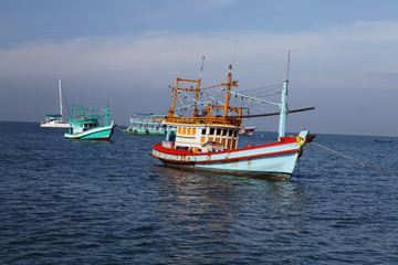 Thai fishing schooner