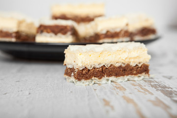 Chocolate and Vanilla Wafer Cookie
