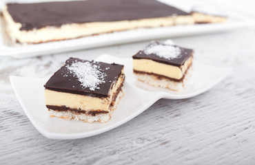 Coconut and Chocolate Cake