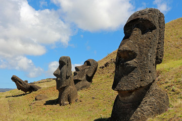 Moaï de l'île de Pâques