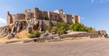 Castle and Convent of Calatrava la Nueva in Spain