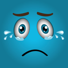 Funny emoticon cartoon design