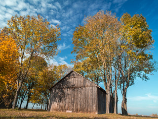 Old wooden barn