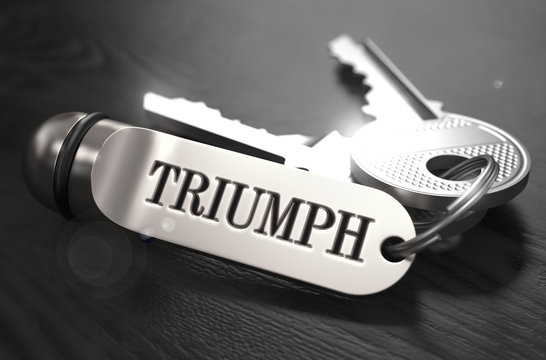Triumph Concept. Keys with Keyring.