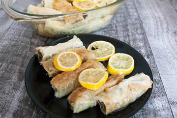 Sweet Pastry with Walnuts