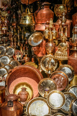 Brass pots
