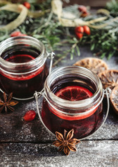 anise and pomegranate tea