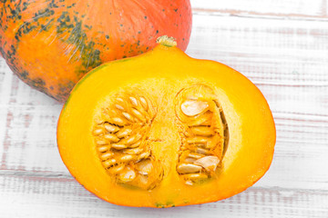 closeup of a pumpkin 
