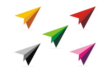 paper plane (variant color)