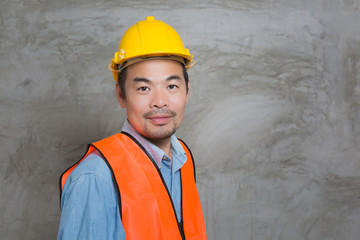 Construction technician portrait