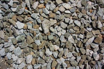 Large gravel rocks