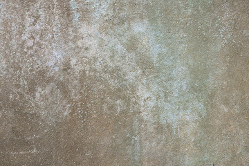 The paint is peeling off, falling apart, Damaged wall.