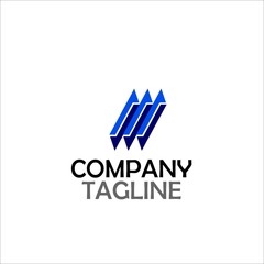 Fototapeta premium finance vector logo icon