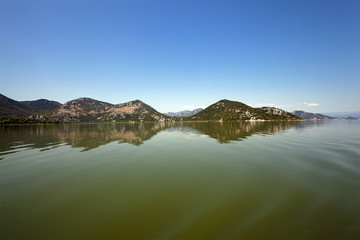 Skadar Lake . Montenegro.