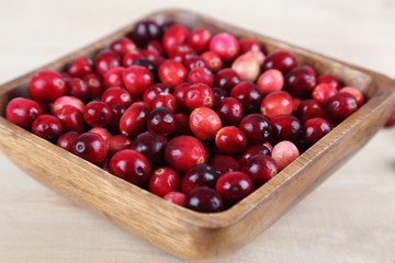 Fresh cranberries