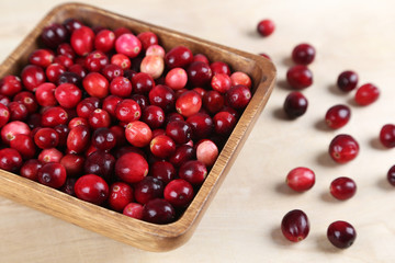 Fresh cranberries