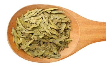 Chinese tea - Longjing tea leaves