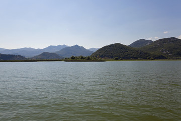 Skadar Lake . Montenegro.