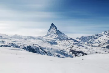 Fotobehang Matterhorn Matterhorn, Zermatt, Zwitserland.