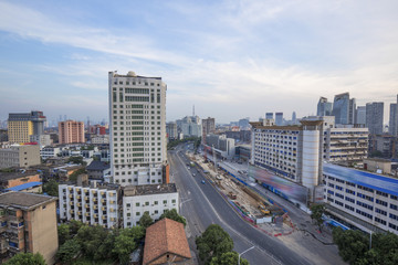 Obraz premium Nanchang city, in the morning