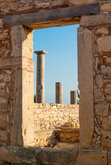 Ruins of ancient Kourion. Limassol. Cyprus