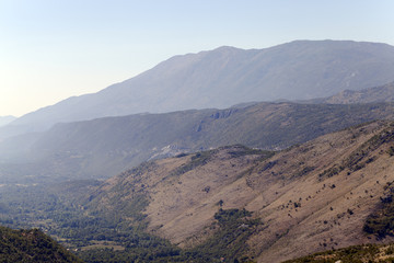 Obraz premium the mountain district 