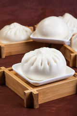 Chinese food, steamed buns