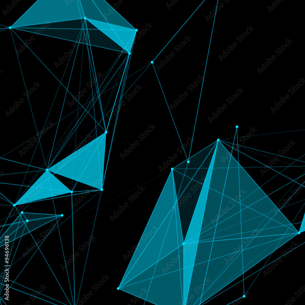Poster Abstract background with dotted grid