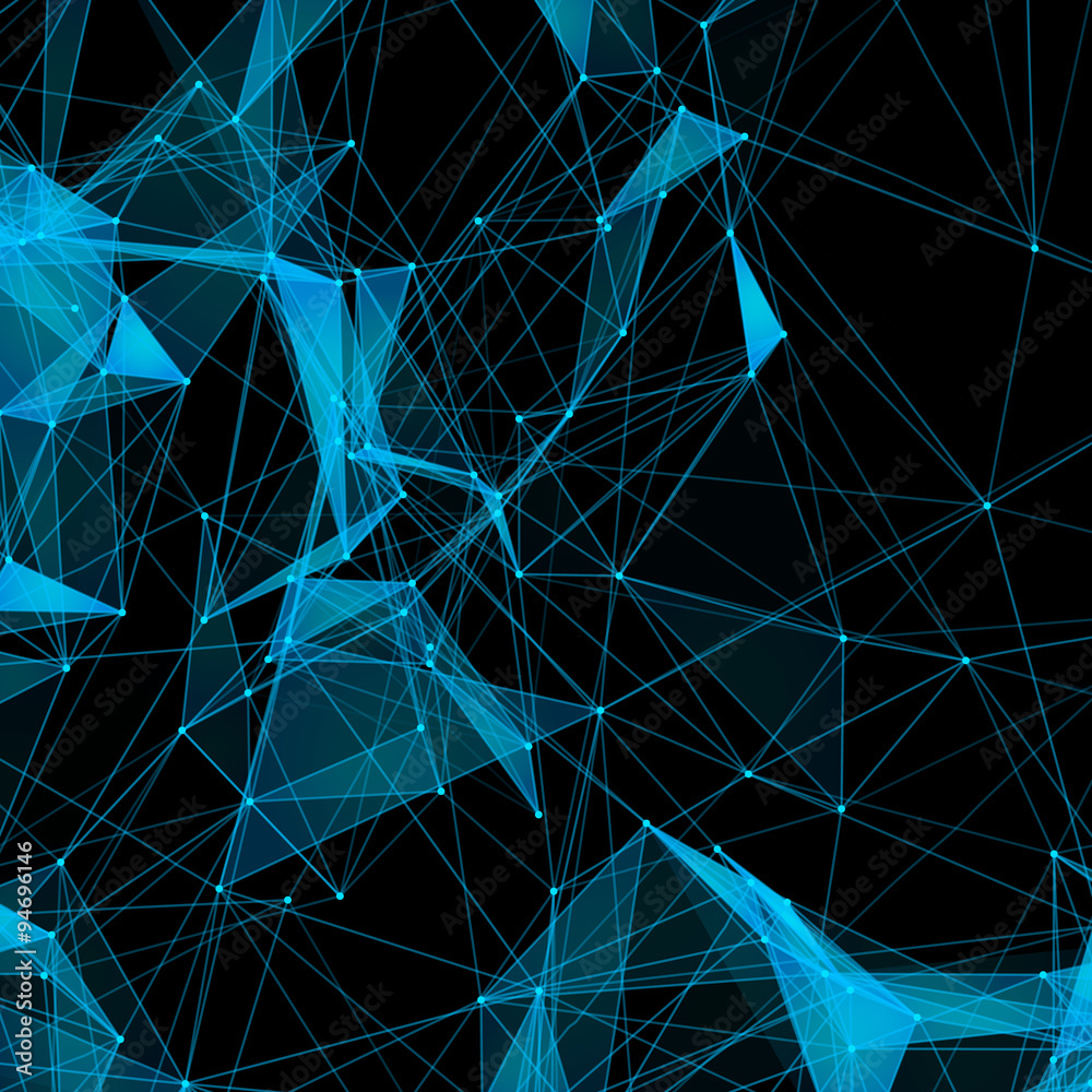 Poster Abstract background with dotted grid