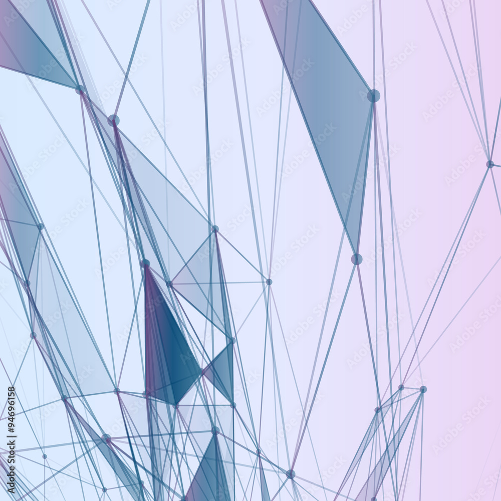 Poster abstract background with dotted grid