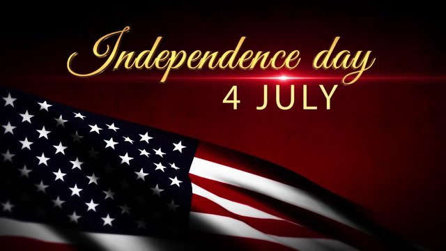 Independence day 4 july USA flag background, Honoring all who served, america states