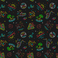 The Pattern of Neon Vegas Signs