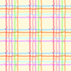 Geometric fabric line seamless pattern background.