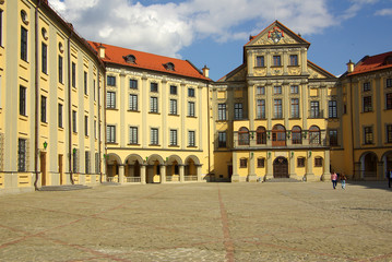Obraz premium Radziwill castle in Nesvizh, Belarus