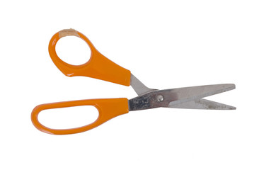 Old dirty scissors