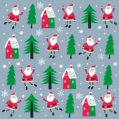 merry christmas card vector design 2016